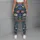 Blue Meadow Wildflowers for Colorful Spring Summer Casual Style Leggings - 5