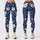 Ivory Daisy Blooms on Deep Navy for Breezy Spring and Summer Coastal Garden Outings Leggings - 3