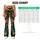Tropical Palm Fronds and Hibiscus for Beach Days and Relaxed Summer Outings Leggings - 7