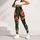 Tropical Palm Fronds and Hibiscus for Beach Days and Relaxed Summer Outings Leggings - 4