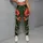 Tropical Palm Fronds and Hibiscus for Beach Days and Relaxed Summer Outings Leggings - 4