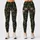 Olive Ferns and Copper Wildflowers for Beach Days and Warm Weather Island Getaways Leggings - 3