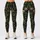 Olive Ferns and Copper Wildflowers for Beach Days and Warm Weather Island Getaways Leggings - 1