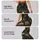 Olive Ferns and Copper Wildflowers for Beach Days and Warm Weather Island Getaways Leggings - 2