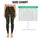 Olive Ferns and Copper Wildflowers for Beach Days and Warm Weather Island Getaways Leggings - 3