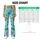 Cute Sea Turtles And Coral For Cheerful Beach Days And Tropical Getaways Leggings - 7