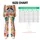 Colorful Abstract Brushstrokes for Sunny Beach Days and Creative Weekend Outings Leggings - 7