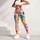 Colorful Abstract Brushstrokes for Sunny Beach Days and Creative Weekend Outings Leggings - 5