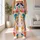 Colorful Abstract Brushstrokes for Sunny Beach Days and Creative Weekend Outings Leggings - 12