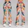 Colorful Abstract Brushstrokes for Sunny Beach Days and Creative Weekend Outings Leggings - 9