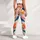 Colorful Abstract Brushstrokes for Sunny Beach Days and Creative Weekend Outings Leggings - 6