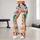 Colorful Abstract Brushstrokes for Sunny Beach Days and Creative Weekend Outings Leggings - 11