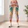 Colorful Abstract Brushstrokes for Sunny Beach Days and Creative Weekend Outings Leggings - 6
