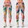 Colorful Abstract Brushstrokes for Sunny Beach Days and Creative Weekend Outings Leggings - 1