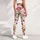 Rose And Wildflower Botanicals For Sunny Getaways And Relaxed Everyday Coastal Style Leggings - 5