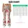 Rose And Wildflower Botanicals For Sunny Getaways And Relaxed Everyday Coastal Style Leggings - 7