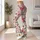 Rose And Wildflower Botanicals For Sunny Getaways And Relaxed Everyday Coastal Style Leggings - 11