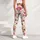 Rose And Wildflower Botanicals For Sunny Getaways And Relaxed Everyday Coastal Style Leggings - 5