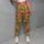 Colorful Folk Floral Blooms for Sunny Getaways and Everyday Spring Style Leggings - 5