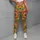 Colorful Folk Floral Blooms for Sunny Getaways and Everyday Spring Style Leggings - 4
