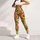 Colorful Folk Floral Blooms for Sunny Getaways and Everyday Spring Style Leggings - 6