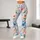 Pastel Watercolor Blossoms for Spring Garden Strolls and Relaxed Coastal Getaways Leggings - 11