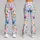 Pastel Watercolor Blossoms for Spring Garden Strolls and Relaxed Coastal Getaways Leggings - 9