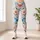 Pastel Watercolor Blossoms for Spring Garden Strolls and Relaxed Coastal Getaways Leggings - 4