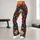 Autumn Maple Leaves in Navy and Copper for Relaxed Coastal Walks and Summer Outings Leggings - 11