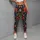 Autumn Maple Leaves in Navy and Copper for Relaxed Coastal Walks and Summer Outings Leggings - 6