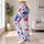 Bold Red And Blue Stars For Fourth Of July Celebrations And Summer Patriotic Style For Her Leggings - 12