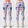 Bold Red And Blue Stars For Fourth Of July Celebrations And Summer Patriotic Style For Her Leggings - 3