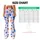 Bold Red And Blue Stars For Fourth Of July Celebrations And Summer Patriotic Style For Her Leggings - 7
