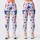 Bold Red And Blue Stars For Fourth Of July Celebrations And Summer Patriotic Style For Her Leggings - 1