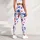 Bold Red And Blue Stars For Fourth Of July Celebrations And Summer Patriotic Style For Her Leggings - 4