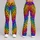 Rainbow Leopard Spots for Bold Everyday Style and Colorful Casual Wear Leggings - 9