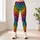 Rainbow Leopard Spots for Bold Everyday Style and Colorful Casual Wear Leggings - 4