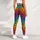 Rainbow Leopard Spots for Bold Everyday Style and Colorful Casual Wear Leggings - 4