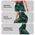 Navy Monstera Tropical Foliage for Beach Travel and Relaxed Summer Getaways Leggings - 8