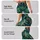 Navy Monstera Tropical Foliage for Beach Travel and Relaxed Summer Getaways Leggings - 2