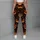 Glowing Jack-O'-Lantern Faces for Halloween Parties and Spooky Seasonal Style Wear Leggings - 6