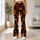 Glowing Jack-O'-Lantern Faces for Halloween Parties and Spooky Seasonal Style Wear Leggings - 11