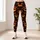 Glowing Jack-O'-Lantern Faces for Halloween Parties and Spooky Seasonal Style Wear Leggings - 6