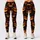 Glowing Jack-O'-Lantern Faces for Halloween Parties and Spooky Seasonal Style Wear Leggings - 1