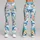 Playful Dolphins And Coral Blooms For Sunny Beach Days, Coastal Trips And Seaside Escapes Leggings - 9
