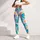Pastel Ocean Swirls for Sunny Beach Days, Island Escapes, and Coastal Yoga Sessions Leggings - 5