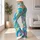 Pastel Ocean Swirls for Sunny Beach Days, Island Escapes, and Coastal Yoga Sessions Leggings - 11
