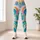 Pastel Ocean Swirls for Sunny Beach Days, Island Escapes, and Coastal Yoga Sessions Leggings - 4