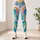 Pastel Ocean Swirls for Sunny Beach Days, Island Escapes, and Coastal Yoga Sessions Leggings - 6
