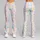 Pastel Plaid Hearts And Stars For Cheerful Spring Weekends And Everyday Colorful Living Leggings - 9